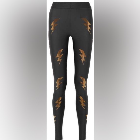 NWT Ultracor Lux Bolt Silk 2 pc Bra + Leggings Set Iridescent Gold XXS $410 - Picture 5 of 8